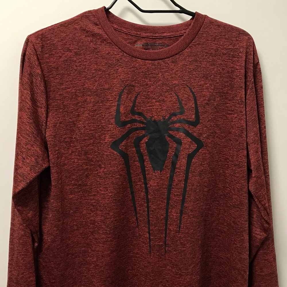 Amazing Spider Man 2 Red Polyester Shirt! - Picture 2 of 10